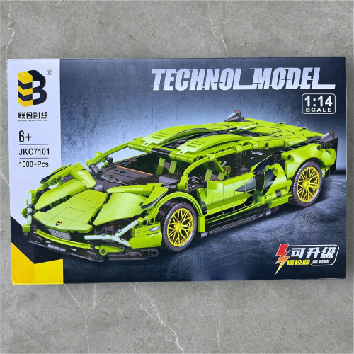 Carro Lego a Control Remoto 1:16 – ¡Construye y Conduce!