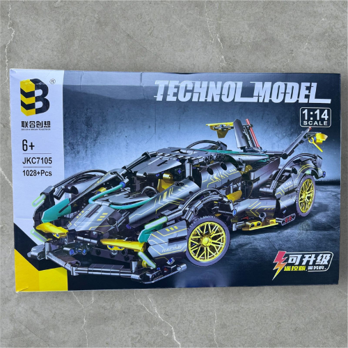 Carro Lego a Control Remoto 1:16 – ¡Construye y Conduce!