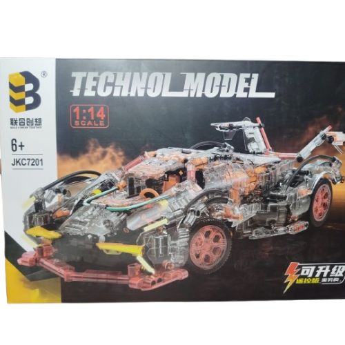 Carro Lego a Control Remoto 1:16 – ¡Construye y Conduce!