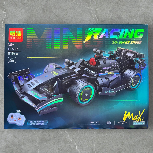 Carro Lego a Control Remoto 1:16 – ¡Construye y Conduce!