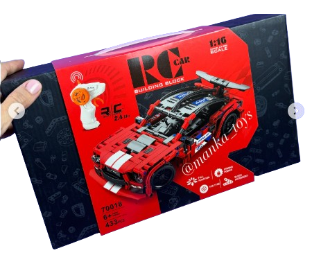 Carro Lego a Control Remoto 1:16 – ¡Construye y Conduce!