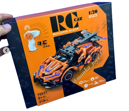 Carro Lego a Control Remoto 1:16 – ¡Construye y Conduce!