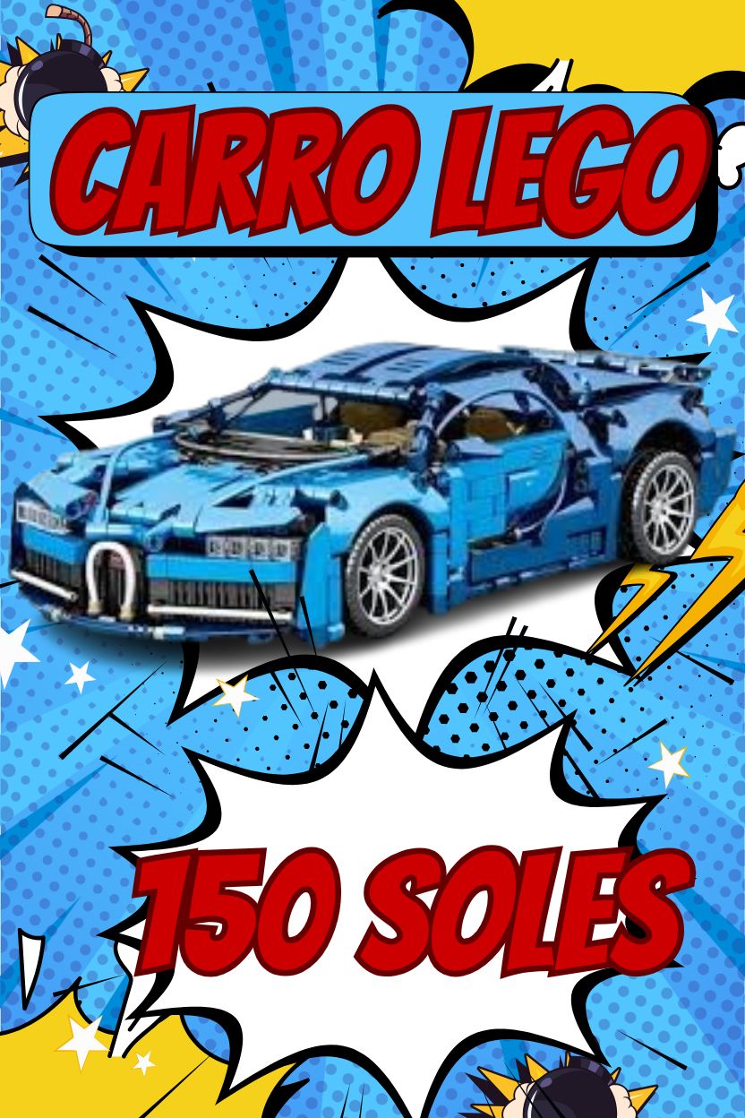 Carro Lego a Control Remoto 1:14 – ¡Construye y Conduce!